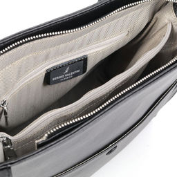 Женская кожаная сумка Sergio Valentini SV-0613 Блек