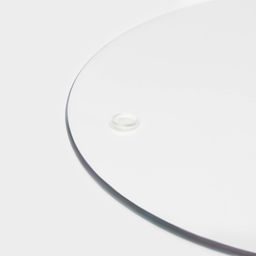 Доска разделочная Доляна «Голубой Агат», d=20 см, стекло, синяя