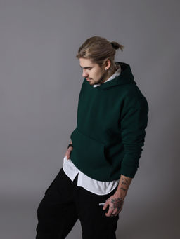 Толстовка, Худи К201-ИЗИ Изумруд