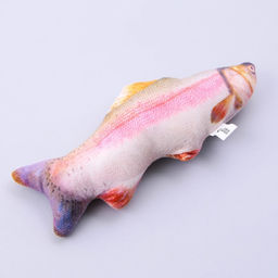 Игрушка для кошек с мятой Форель из текстиля, 20 см - Пушистое счастье фото 3