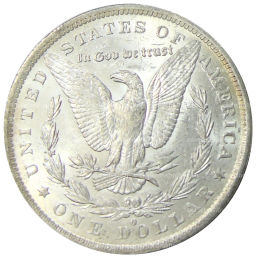 1 доллар 1884 года O США Доллар Моргана