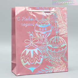 Пакет голографический Игрушки, M 26 30 9 см - Дарите счастье фото 2