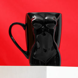 Кружка керамическая Силуэт, 320 мл, 18+