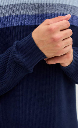 Джемпер F521-15193 d.blue