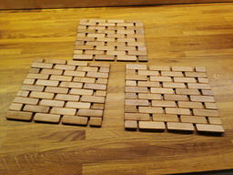 Подставка под горячее, бамбук, 20х22 см, Y3-1161 (322004) - Daniks фото 5