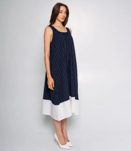 Платье #КТ807 (3), тёмно-синий