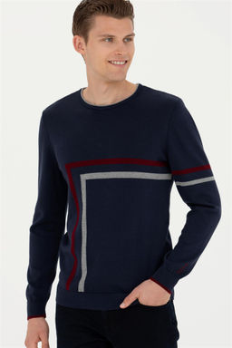 Мужской темно-синий свитер - U.s. polo assn фото 3