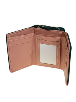 Женское портмоне из искусственной кожи, цвет зеленый - Greta фото 2