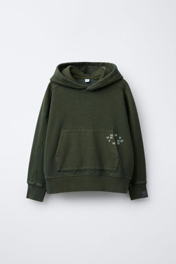 GARMENT DYED HOODIE