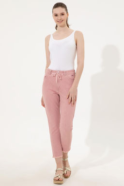 Kad_n Pembe Jean Pantolon