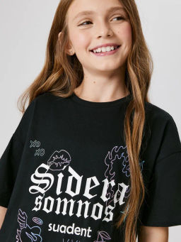 ACOOLA / Ночная сорочка детская для девочек Satti25 черный  фото 3