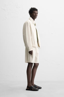 STRIPED TEXTURED JACKET - Zara фото 4