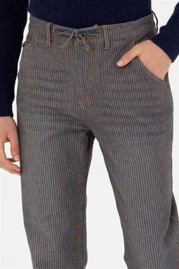 Мужские темно-синие джинсовые брюки - U.s. polo assn фото 6