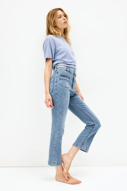 Vaquero cropped - H&m фото 4