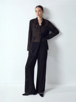 ЕМКА / Брюки с узором из бисера - Emka фото 2