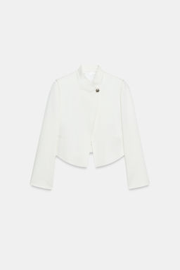 BLAZER CROPPED ZW COLLECTION / Crudo - Zara фото 4