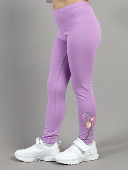 CRB wear / CSKG 70547-45-432 Брюки модель легинсы для девочки,сиреневый/Ex.Cherubino