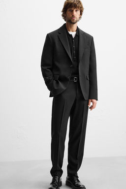 WOOL SUIT TROUSERS - Zara фото 5