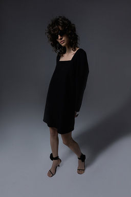 Мини-платье трапециевидного силуэта - Incity фото 4