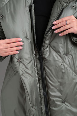 Куртка Diamant 1914-Р беж-какао фото 273