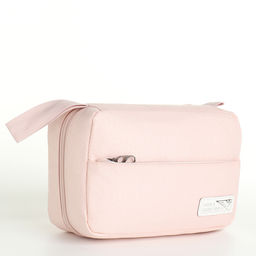 Косметичка-несессер дорожная на молнии, с карманом, крючком, ручкой, розовая - Simaland фото 3