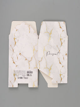 Цена за 10 шт. Коробка подарочная складная «Мрамор», 12×12×12 см