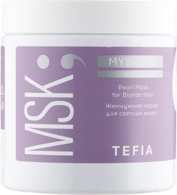Жемчужная маска для светлых волос MYBLOND, 500 мл TEFIA  фото 2