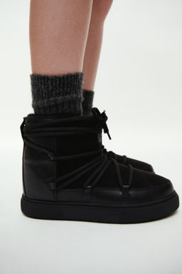 Botas acolchadas con cordones - H&m фото 9