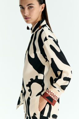 Camisa de sarga con dise?o estampado - H&m фото 4