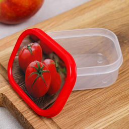 Цена за 2 шт. Ланч - бокс прямоугольный Томаты, 150 мл - Сима-Ленд фото 3