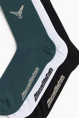 Pack de 3 calcetines de deporte en DryMove - H&m фото 4