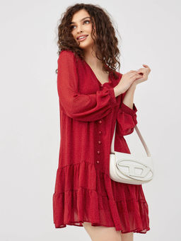 Платье Трэвис (рубиновый) - Nadi bordo фото 19