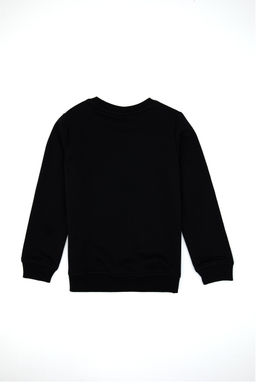 Erkek _ocuk Siyah Basic Bisiklet Yaka Sweatshirt Sepette S_rpriz _ndirim - U.s. polo assn фото 2