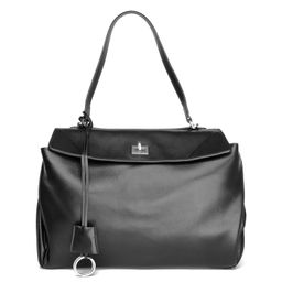 G256 black, Женская кожаная сумка, Barcelo Biagi