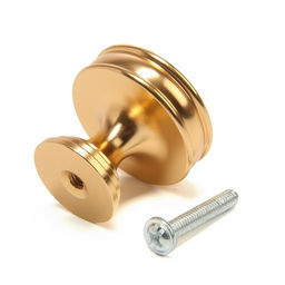 Ручка-кнопка мебельная CAPPIO PK324, d=30 мм, золото, 8 шт. TMP .