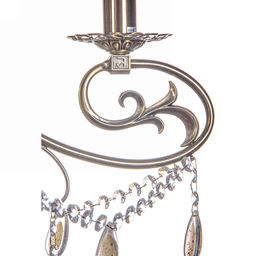 Люстра подвесная в стиле барокко "Biscotti" 5*40Вт Е14 6-MDG5932/5AB