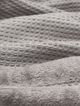 Полотенце вафельное LoveLife «Макан» 70×130 см, хлопок 100%, серое