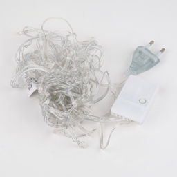 ULD-B2005-048/DTA MULTI IP20 Бахрома светодиодная, 2м. 48 светодиодов. Разноцветный свет. Провод прозрачный. ТМ Uniel - Volpe фото 5