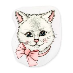 "Gamma" "M" №01 Термотрансфер 1 шт M-017 кошка с бантиком 10.7х14 см