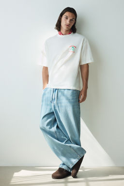 Camiseta con motivo estampado Loose Fit - H&m фото 12