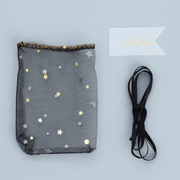 Цена за 5 шт. Мешок из фатина Ночь, 7 9 см +/- 1.5 см - Дарите счастье фото 6