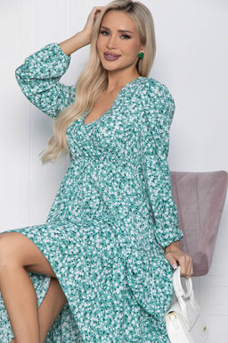 Платье Трепетное чувство (бирюзовый жемчуг) П10665 - Lt collection фото 6