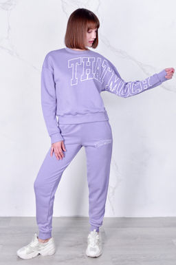 Арт. 2506 Костюм с брюками женский 44-52 (5 шт) Цвет:пудра - Калинка фото 20