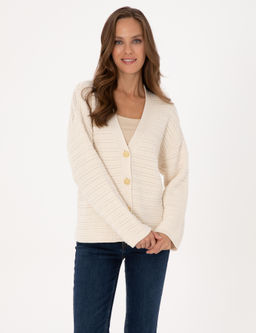 Ekru Comfort Fit Triko H_rka - Pierre cardin фото 3