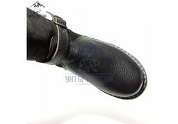 Монголки детские черные, войлочная подошва