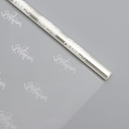 Плёнка для цветов упаковочная глянцевая «Поздравляю», золото, 1×5.2 м, 200 г