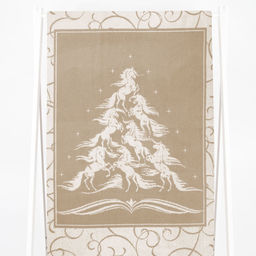 Полотенце махровое 6с102.511ж2 Лошадиная елка(лен3) 67х150см