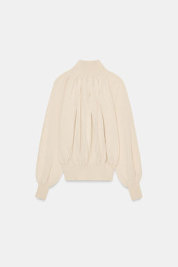 BLUSA FLUIDA PUNTO COMBINADO / Arena - Zara фото 8