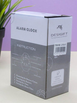 Часы-будильник Cute unicorn, pink (13х9 см)