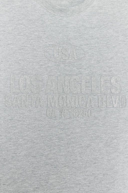 METALLIC THREAD PLUSH SWEATSHIRT - Zara фото 7